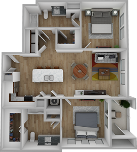 B2 - Two Bedroom / Two Bath